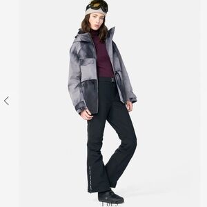 Holden super skinny black corded texture alpine pants M